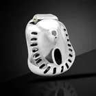 Мужской из нержавеющей стали полностью закрытый пенис замок целомудрие клетка устройство металлическое кольцо рабство ограничитель Секс игрушки для мужчин