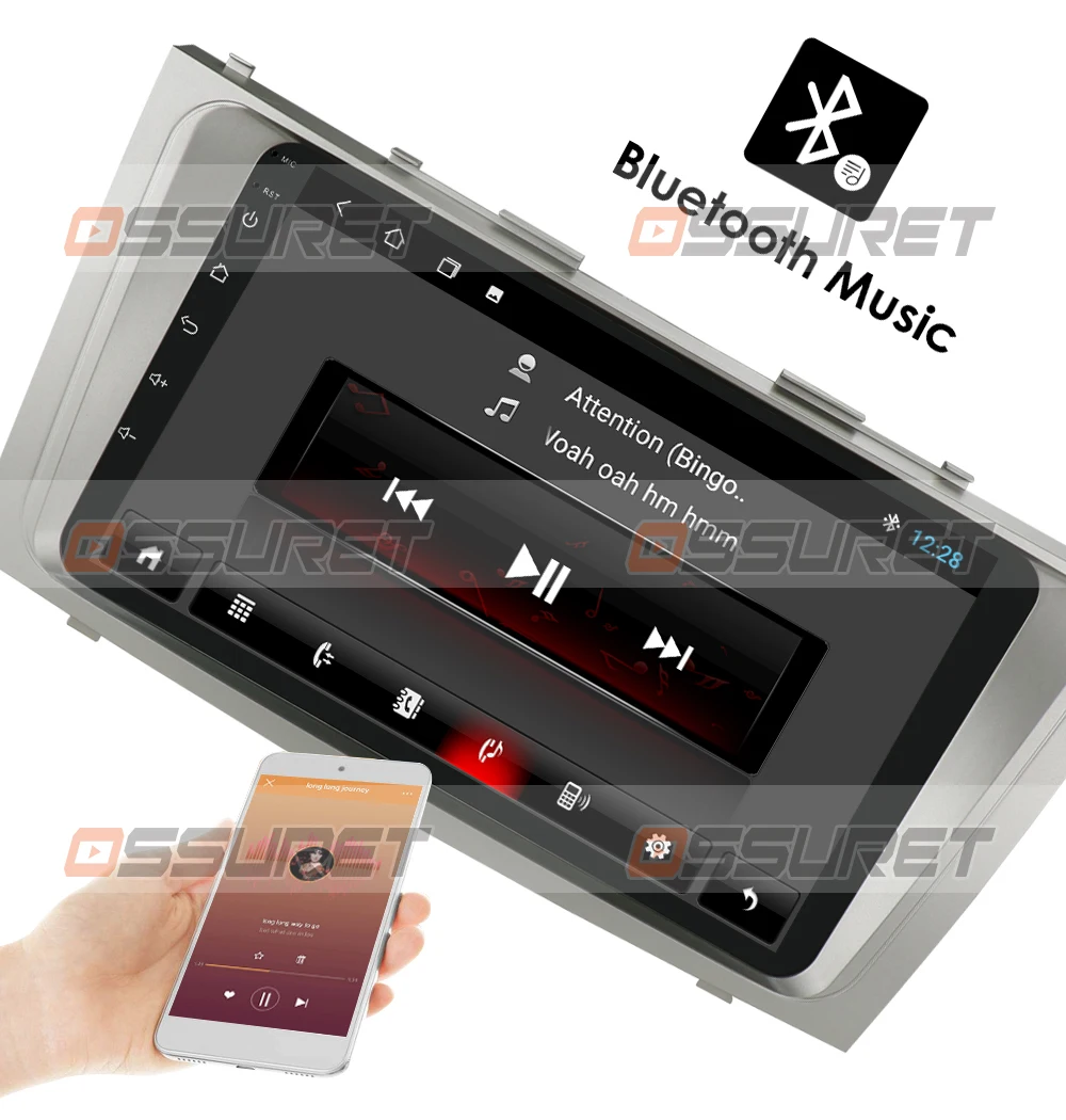 Автомагнитола 2DIN Android 9 1 GPS навигация для Toyota Camry 40 50 2007 2008 2009 2010 2011 автомобильный
