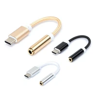 mobile phone adapters type c to 3 5mm headphone jack aux audio adapter for htc bolt samsung galaxy s8 s9 typec to 3 5 mm cable