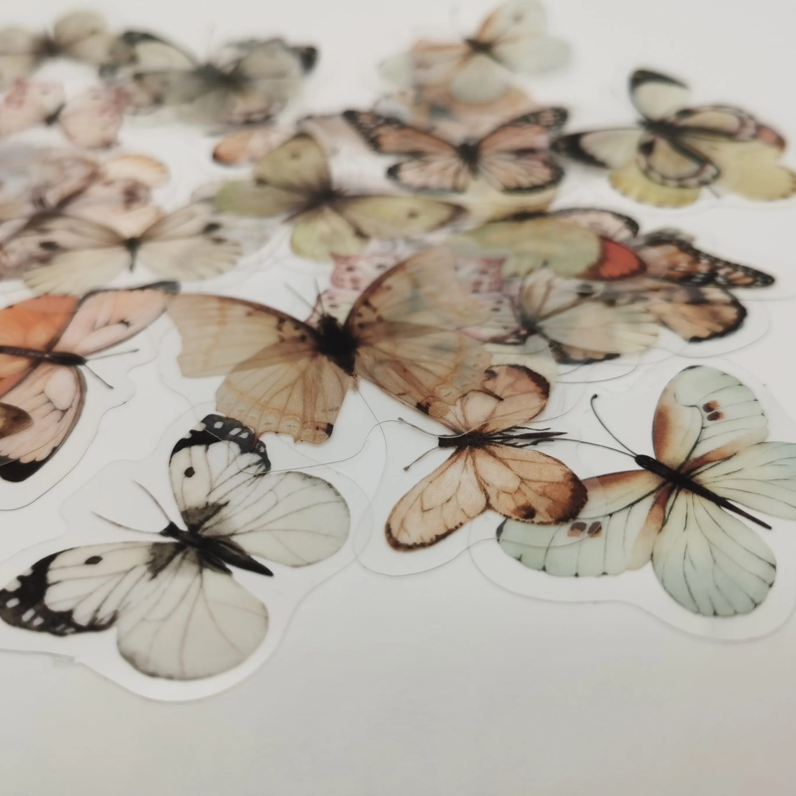 40 шт. декоративные наклейки-бабочки для дневника | Канцтовары офиса и дома