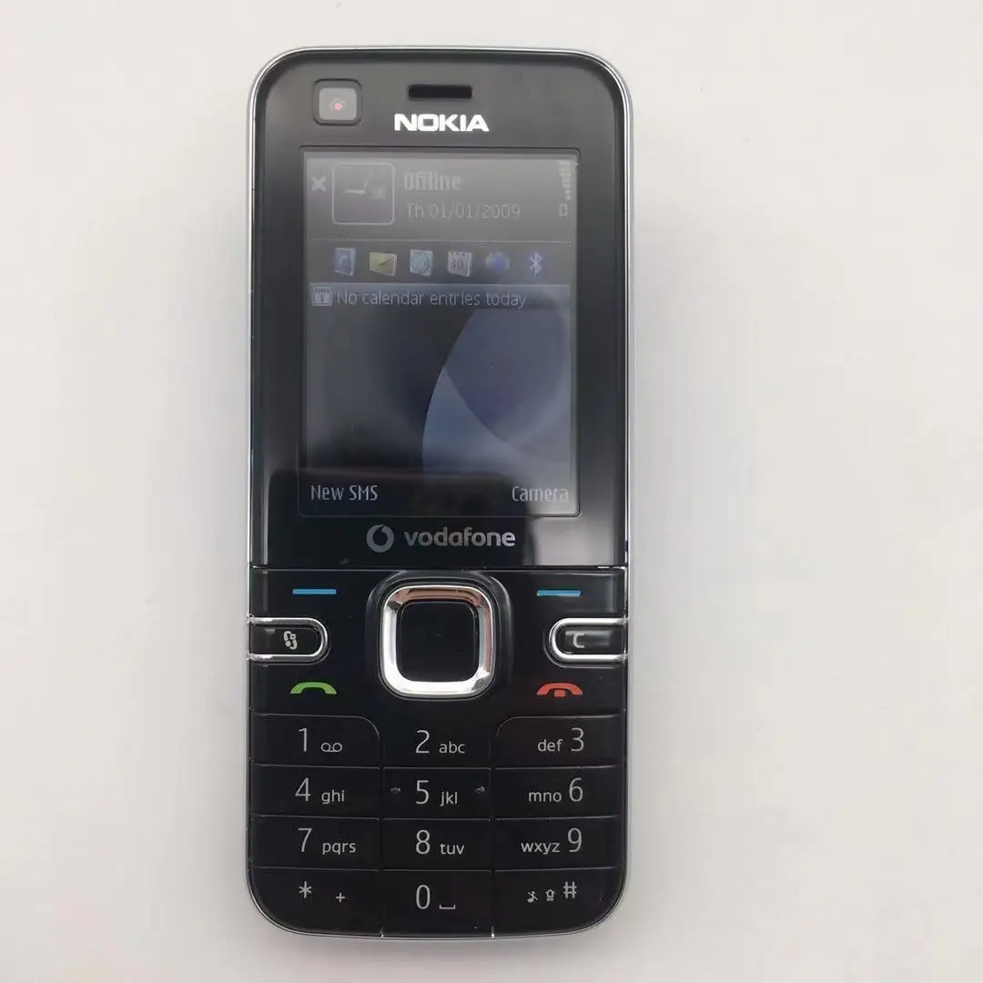 nokia 6124 refurbished original nokia 6124 classic original phone unlocked 6124c quad band fm radio gsm symbian cellphone free global shipping