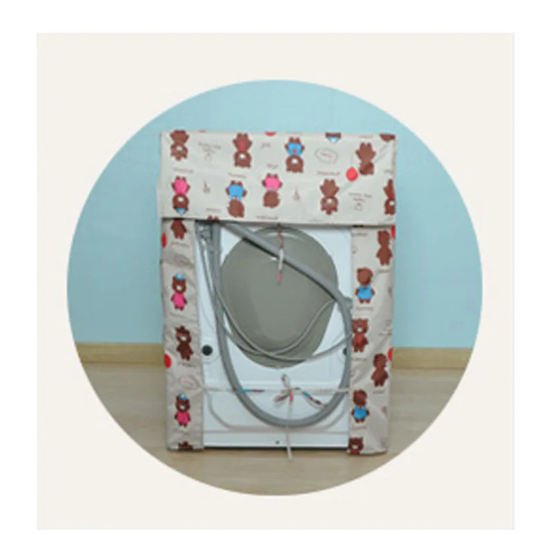 Чехол для стиральной машины с серебряным покрытием из ткани Оксфорд домашняя