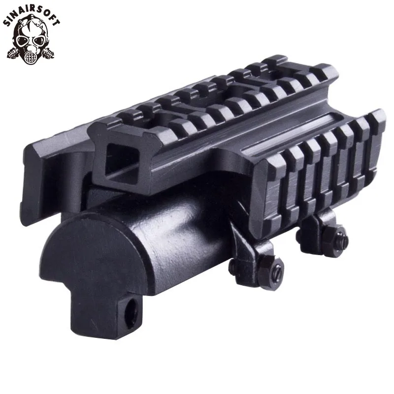 Тактический прицел SINAIRSOFT New Gen SKS Tri Rail прозрачный чехол для приемника стрельбы