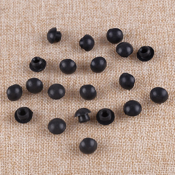 

DWCX 20pcs Black Car Tool 2 Tons Horizontal Jack Hydraulic Rod Filler Plug Plunger 8mm