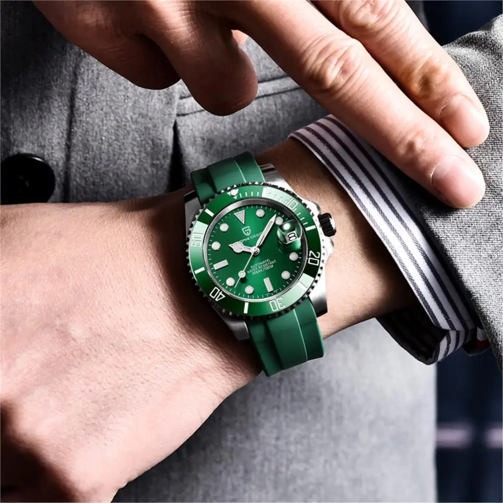 

2021 PAGANI Design New 40mm Men's Luxury Mechanical Watch Men's 100m Waterproof Automatic Watch Casual Fashion Reloj Hombre