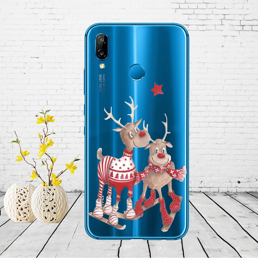 Huawei P20 Lite чехол 5,84 дюйма huawei P20 Lite мягкая резина, термопластичный полиуретан силиконовый чехол для телефона huawei P20 Lite чехол для сумки - Color: G17