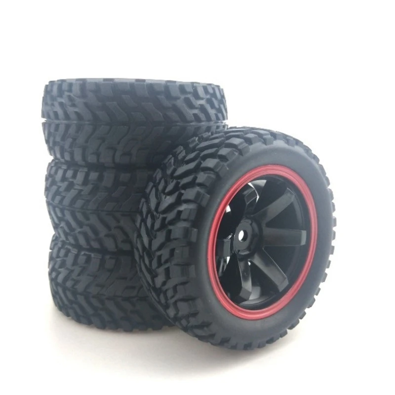 

Резиновые шины и колесные диски для масштаба 1/10 HSP 94123 HPI Kyosho Tamiya RC on Road Car 1:10