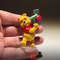 disney winnie the pooh 6cm action figurine collection toys model kids room decoration for children gifts
