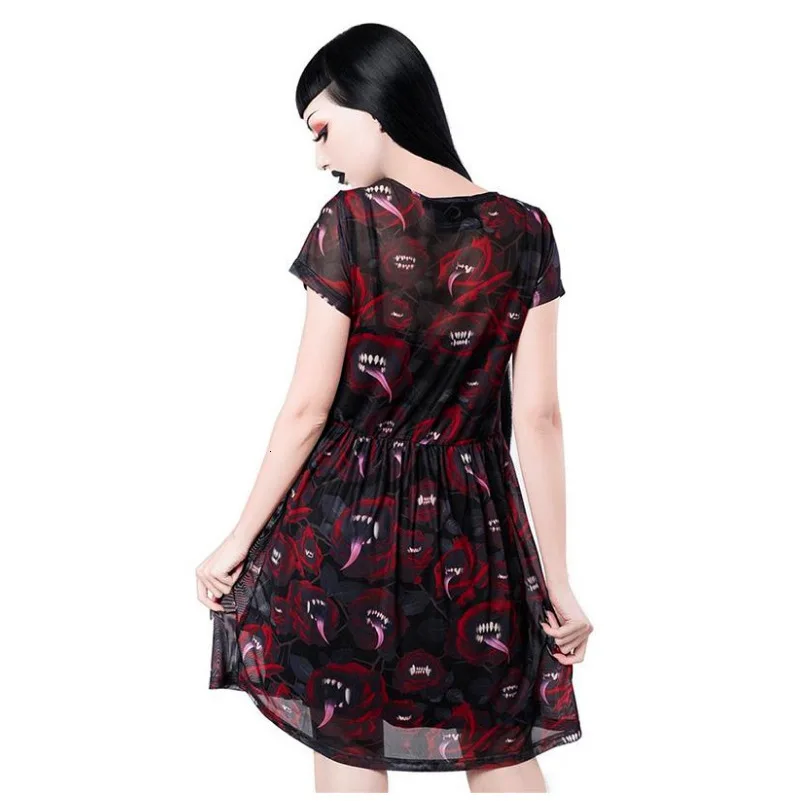 Женское черное готическое платье летнее сексуальное с открытыми плечами