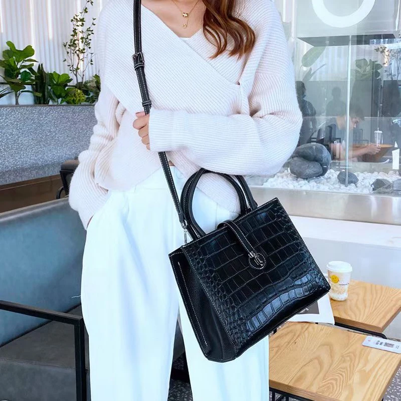 

Cowhide Bag Women bags designer ladies hand bags fashion Genuine Leather Bag Luxury Designer fashion Real Leather female bag