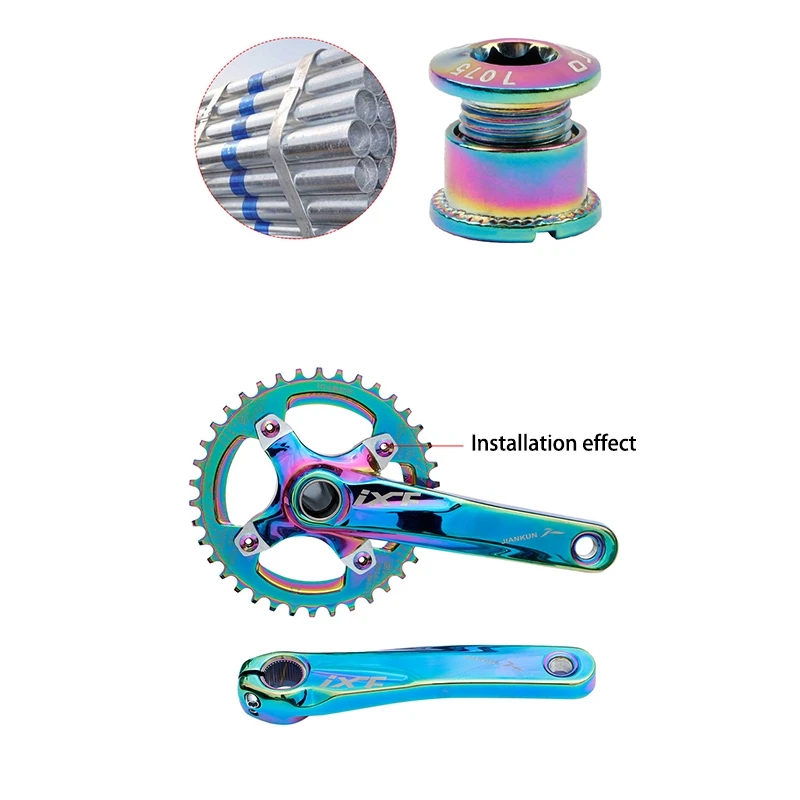 Litepro велосипедный стальной кривошипный рычаг болт для горного шоссейного