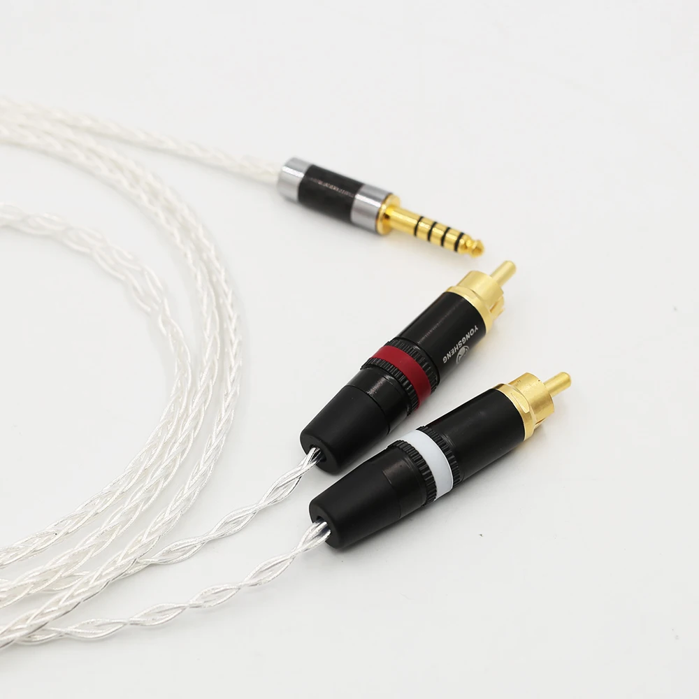 

4.4mm to 2 RCA Balance Replacement Auido Upgrade Cable Cord Sound Cable