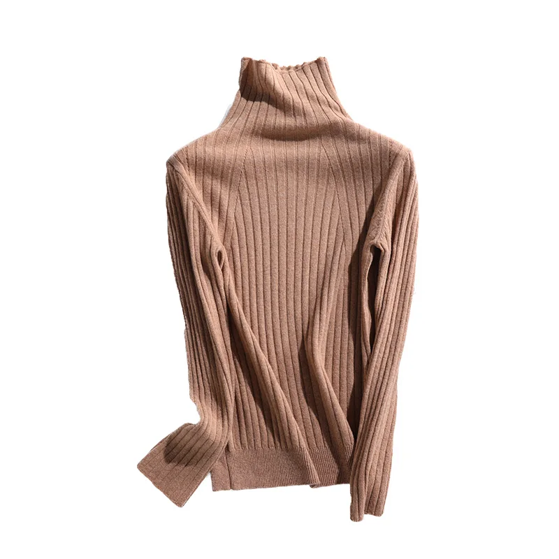 New Fashion Cashmere Sweater Women Casual Long-Sleeved Turtleneck Female Wool Pullover Winter Ladies Bottoming Knitted Tops 2020 | Женская