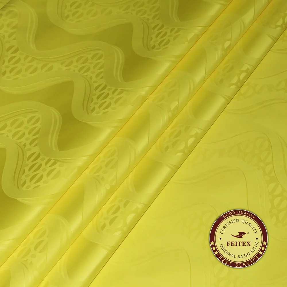 Feitex оригинальный Базен Riche (подобные Getzners) африканская ткань морская парча 6 звезд