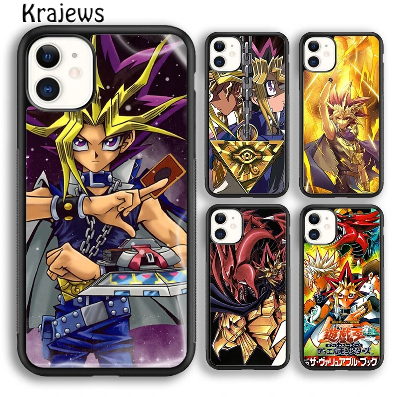 Krajew Yu Gi Oh TRADE GAME чехол для телефона с карточкой iPhone 14 5 SE 6s 7 8 plus X XR XS 11 12 13 pro max Samsung S21