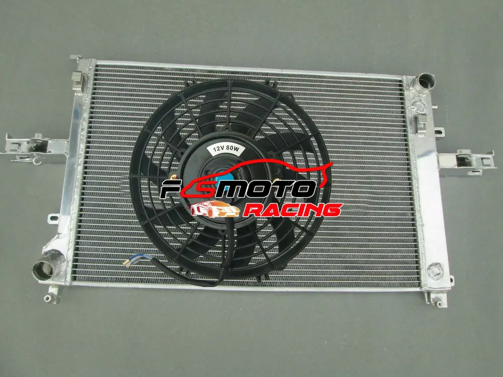 Алюминиевый радиатор + вентиляторы для Volvo S60 2 5 T/R/T5 S80 T6/V8 V70 XC70 X/C L5 2.3L 2.4L 2.5L 2.8L 2.9L Turbo