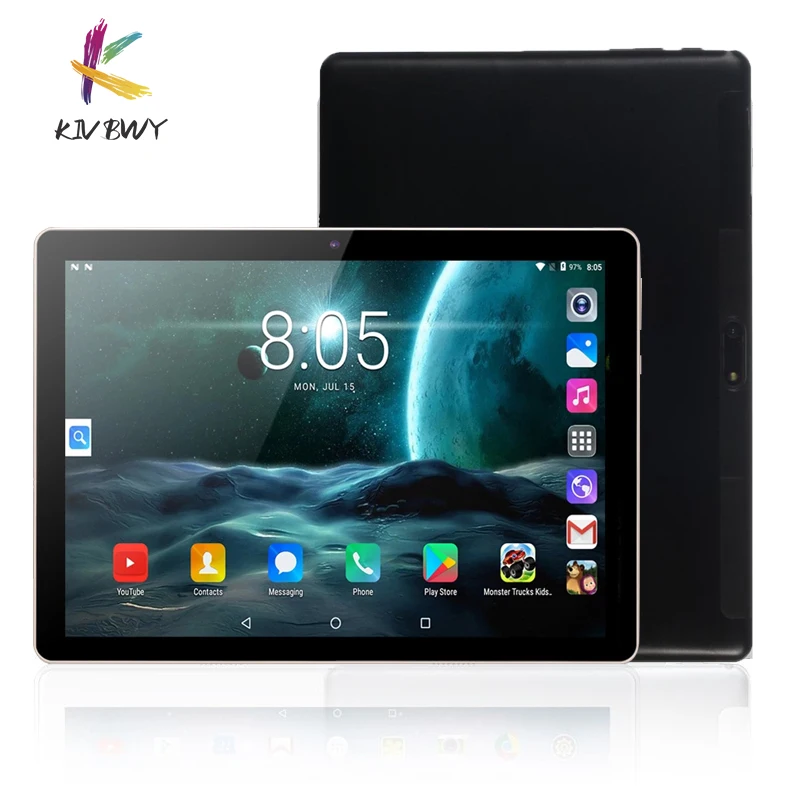 KIVBWY Новое поступление 4G LTE планшеты 10 1 дюймов Android8.0 Восьмиядерный планшетный ПК
