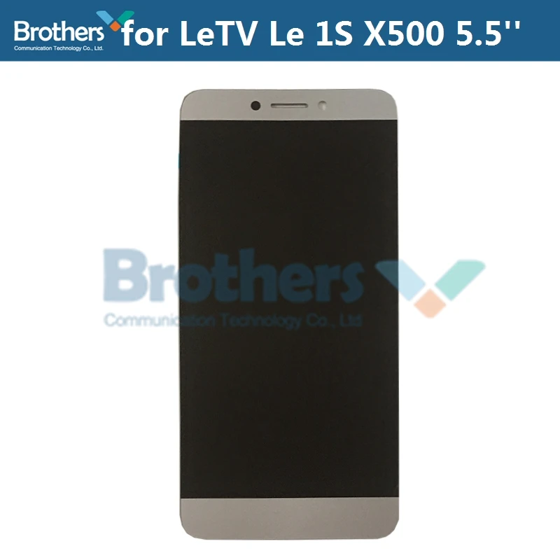 Grey ЖК-дисплей для LeTV X500, ЖК-экран для LeTV Le 1S X500, ЖК-сборка, сенсорный экран, дигитайзер, 5,5 '', X501, протестированная Замена телефона - Цвет: Grey