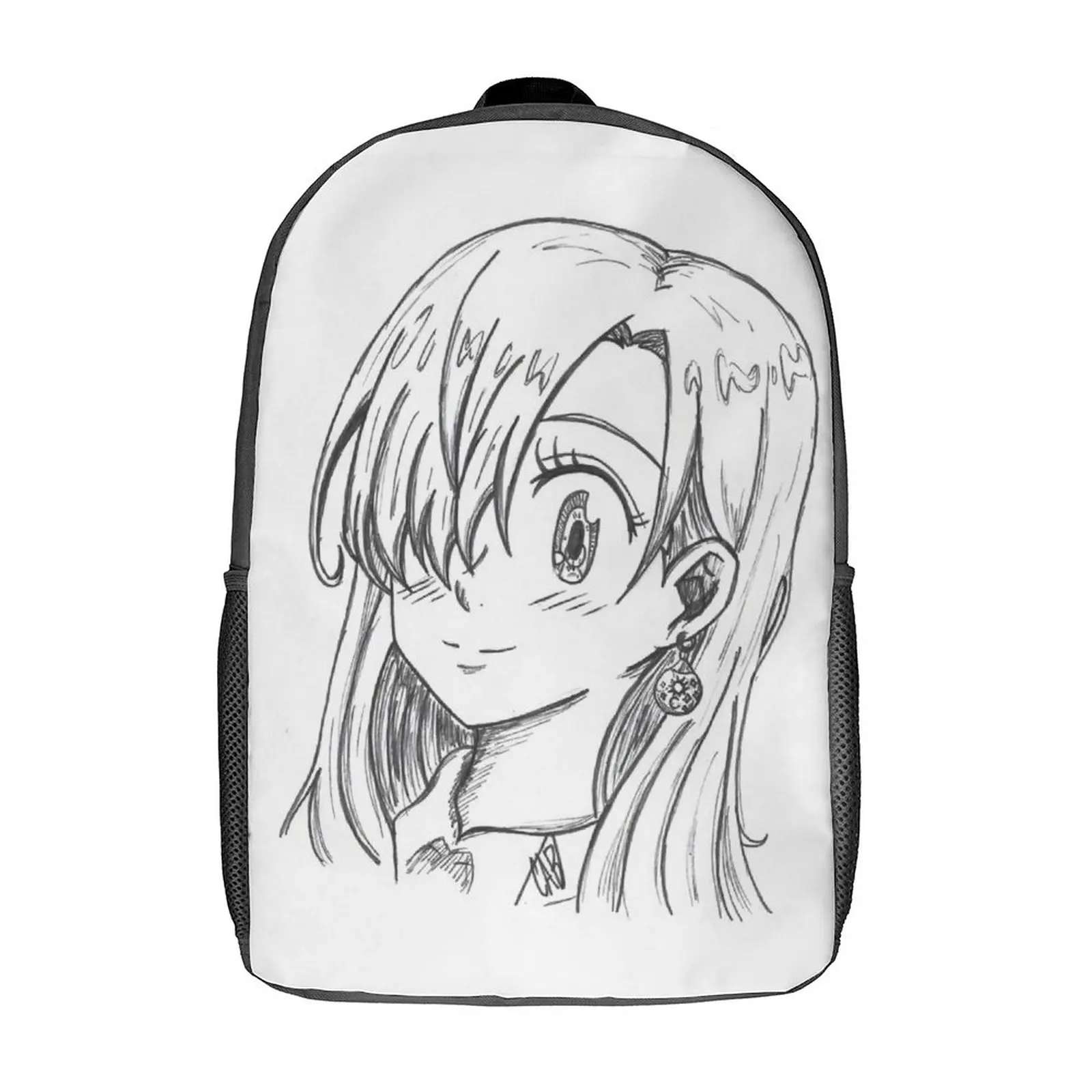 

Elizabeth Liones Seven Deadly Sins Backpacks Japanese Fantasy Manga Fitness Runner Soft Backpack Cute Polyester Bags
