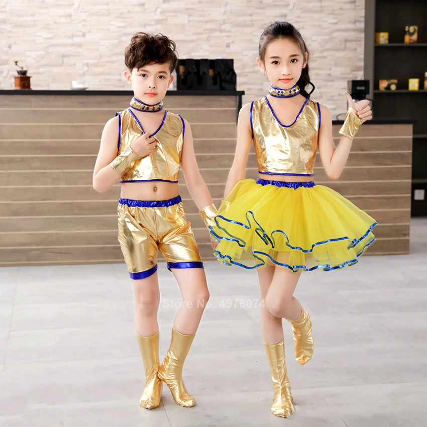 Детские блестящие костюмы для джазовых танцев балетная юбка пачка с кружевом