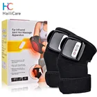 3в1 Электрический нагревательный Массажер для колена Дальний инфракрасный шарнирный бандаж поддержка вибратора массажер для спины и плеч массажер для боли в колене массажер