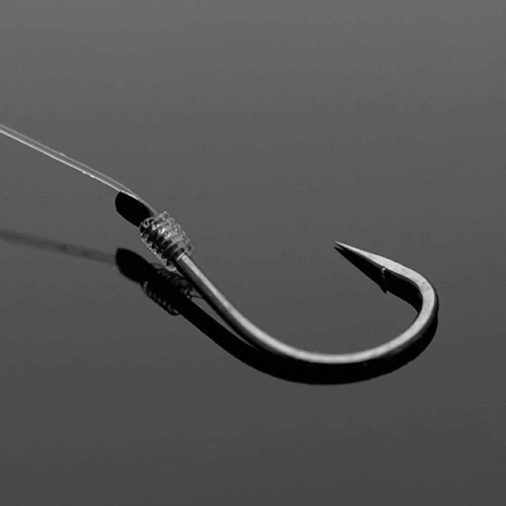 100 шт./кор. с высоким содержанием углерода Сталь рыболовный крючок рыболовные