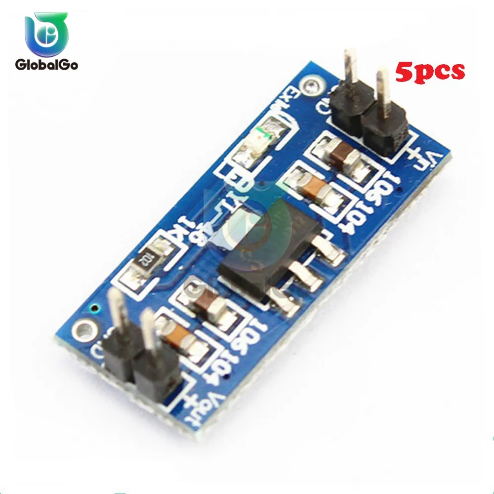 5 шт./лот LM1117 AMS1117 4 7 в свою очередь 3 V DC Шаг вниз Питание модуль для Arduino Raspberry