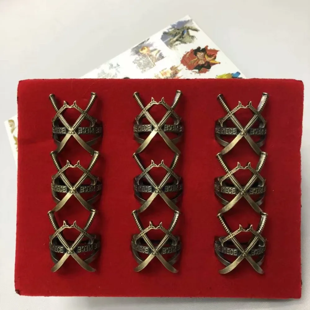 Мультяшный цельный дракуль Mihawk Металлическая Подвеска Сплав модное кольцо на