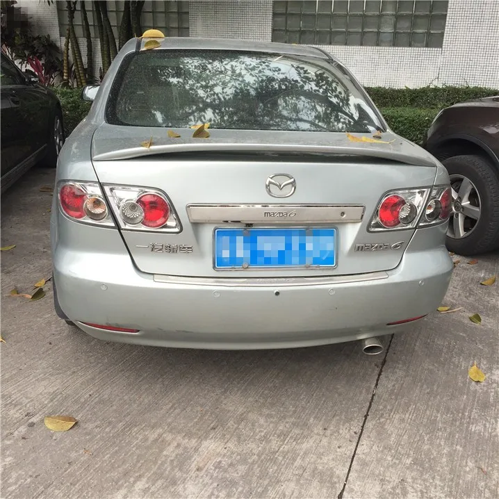 Для Mazda 6 2003-2013 спойлер Высокое качество ABS Материал заднего крыла первоклассника