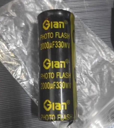 

330v 2000uf photo flash capacitor 35*70mm