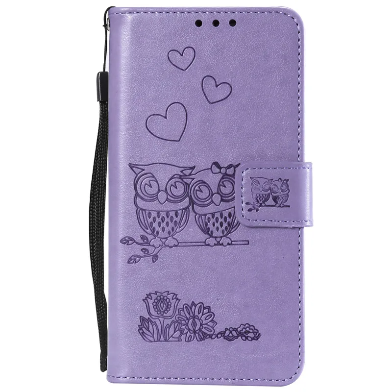 Кожаный чехол-книжка для Xiaomi Mi A3 чехол MIA3 Etui 3D сова искусственная кожа сумка чехлы