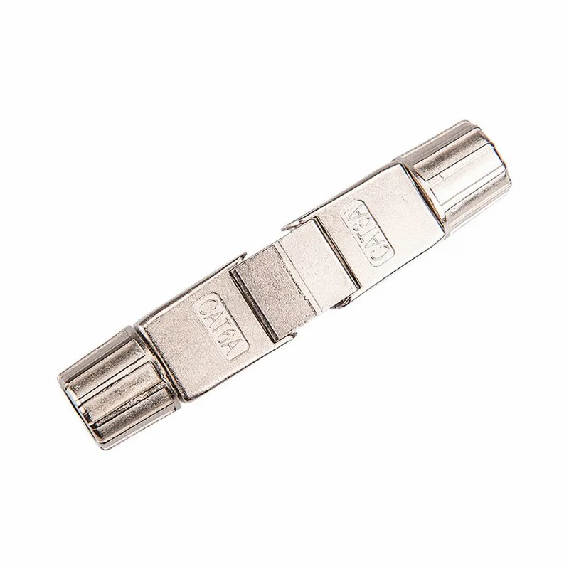 

Tool-free Network Cable Connector CAT7 Extend Adapter RJ45 Network Fully Shielded Module RJ 45 Lan Cable Zinc-alloy Connector
