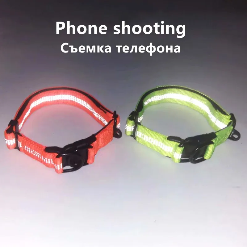 Новый ошейник для домашних животных светоотражающий нейлоновый прочный