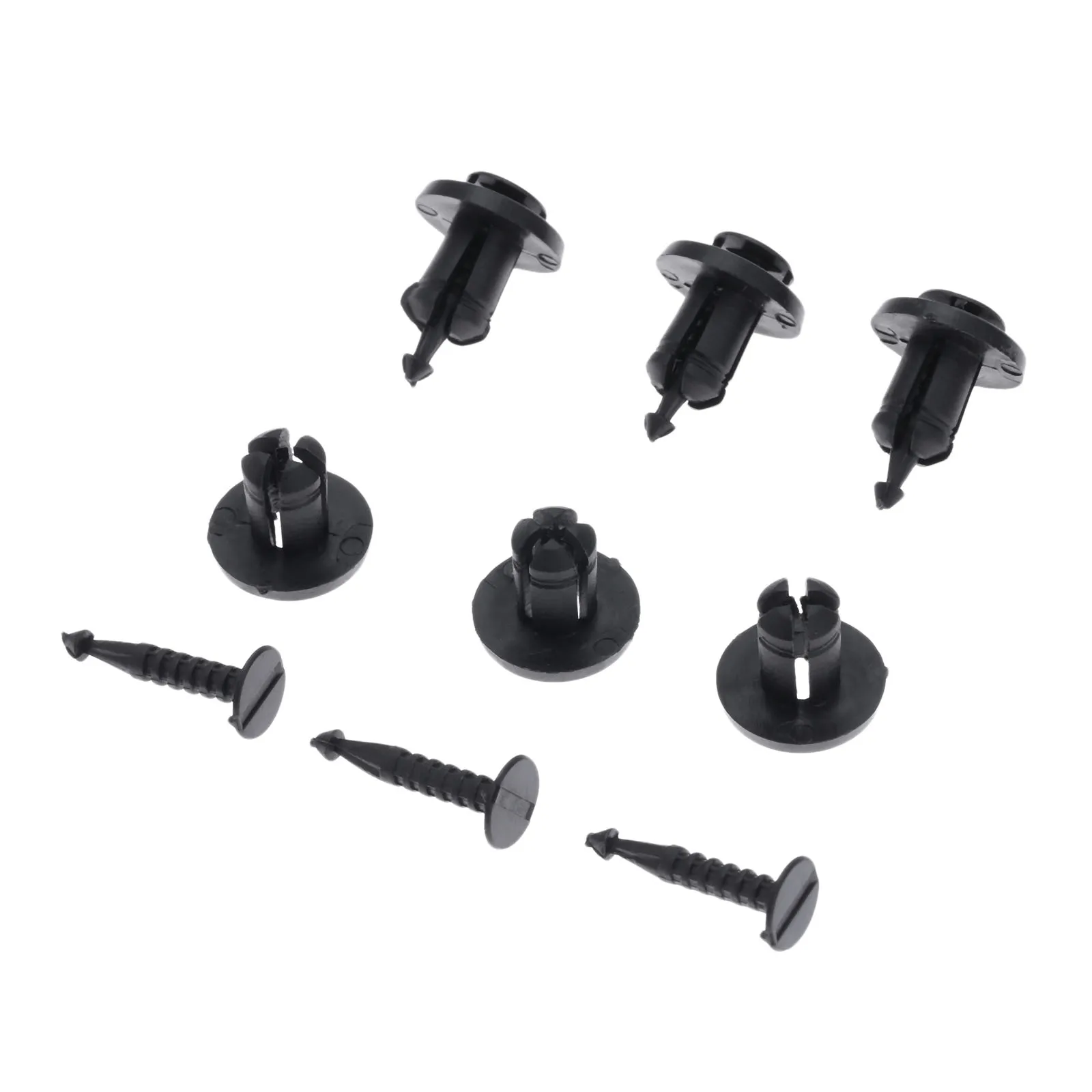 Yetaha 50 шт в наборе автомобильный бампер крыло заклепки застежка-молния 8 мм