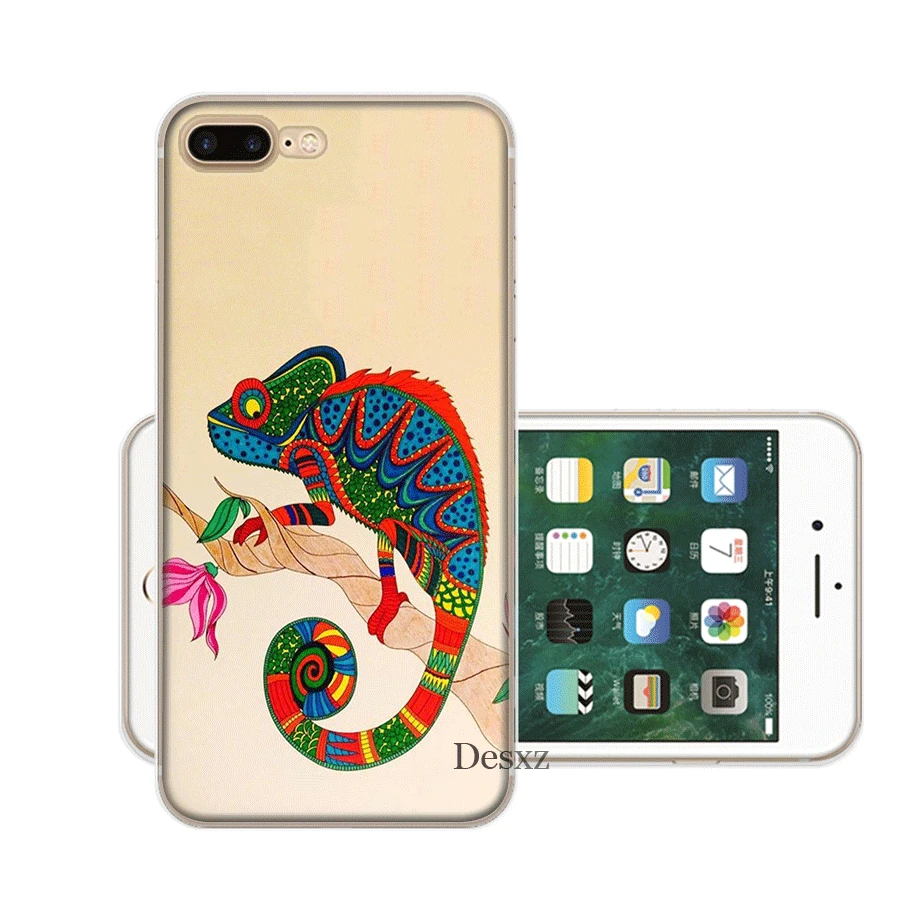 Mobile Phone Case for iPhone 11 Pro X XS Max XR 6 6S 7 8 Plus 5 5S SE Hard Cover Chameleon Shell Casing | Мобильные телефоны и