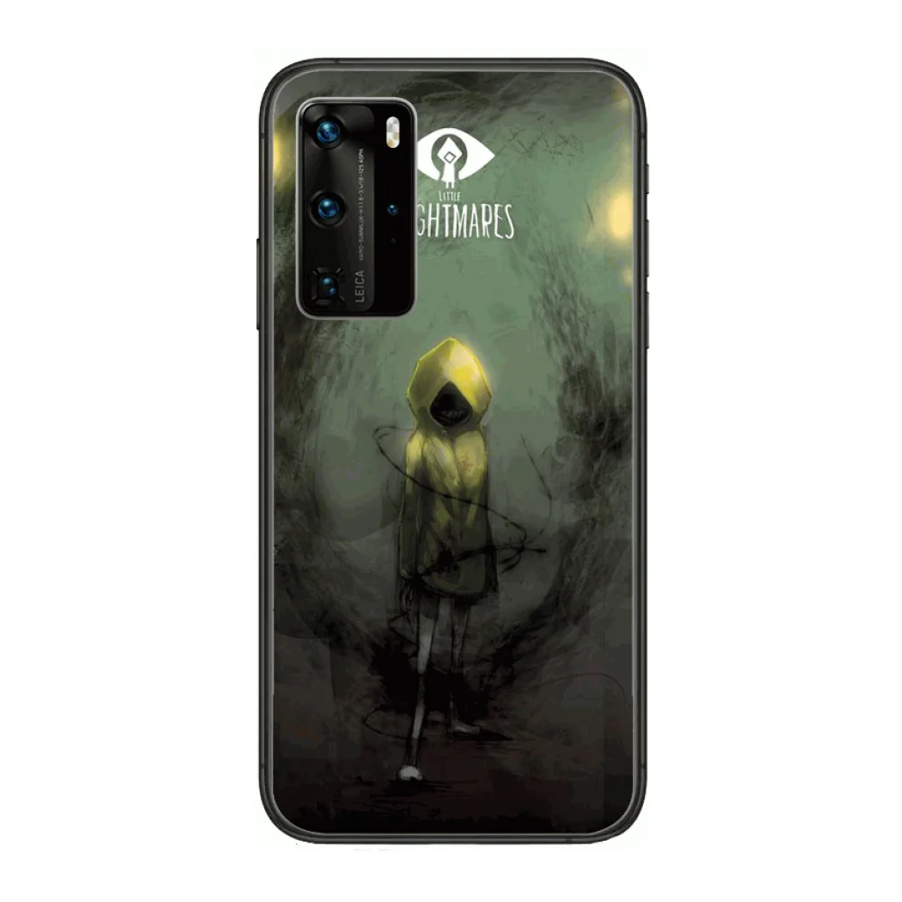 

Little Nightmares Game Phone Case For Huawei P 40 30 20 10 Lite Smart Z Pro Black Etui Coque Painting Hoesjes comic fashion