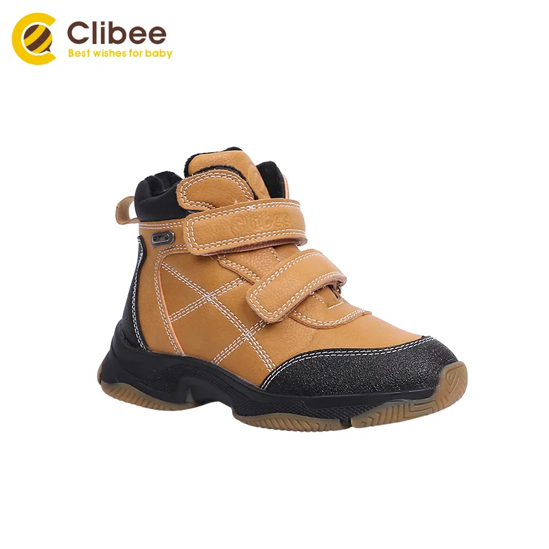 Кроссовки для мальчиков CLIBEE зимние водонепроницаемые ходьбы пешего туризма