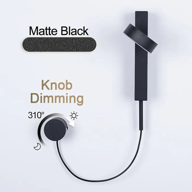 Современная светодиодная настенная лампа для спальни прикроватная настенное