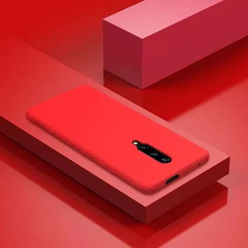 Для OnePlus 7 Pro чехол для телефона Nillkin моющийся прорезиненный ТПУ противоударный защитный чехол для One Plus 7 Pro Чехол Funda - Цвет: Красный