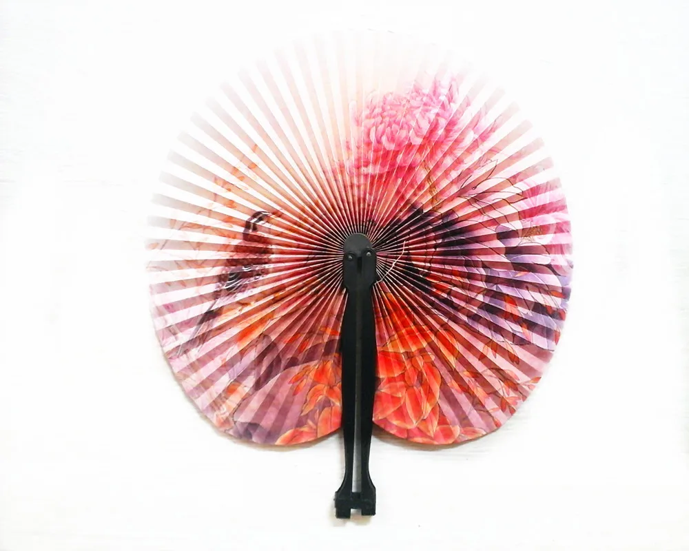 1 шт. бумажный веер с винтажным цветочным принтом праздничная распродажа