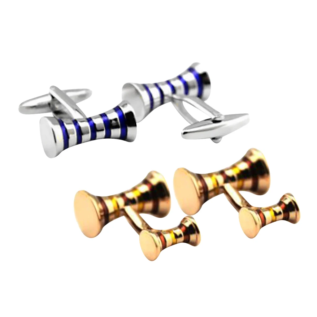 

Solid Copper Cufflinks Wedding Party Classic Gift Mens Suit Business Jewelry