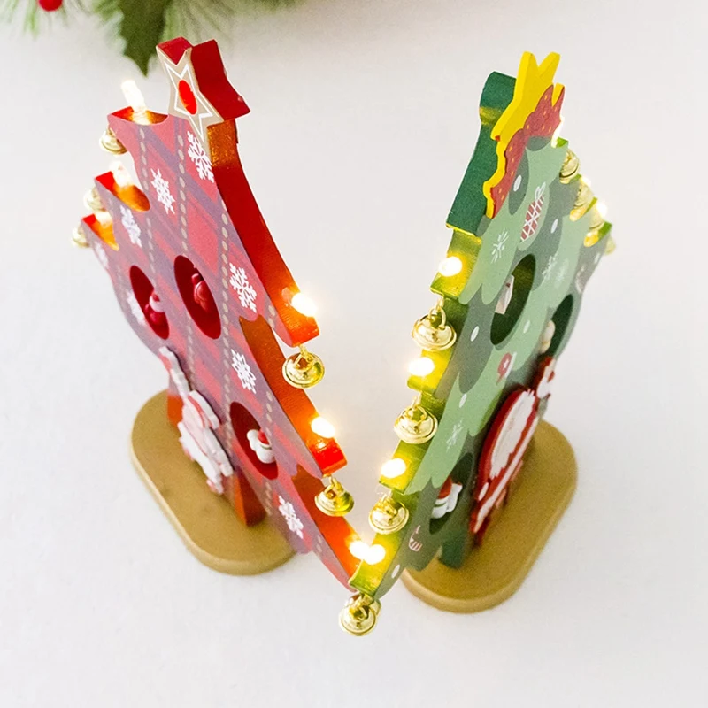 Деревянный декор для рождественских елок украшение праздника рождественская