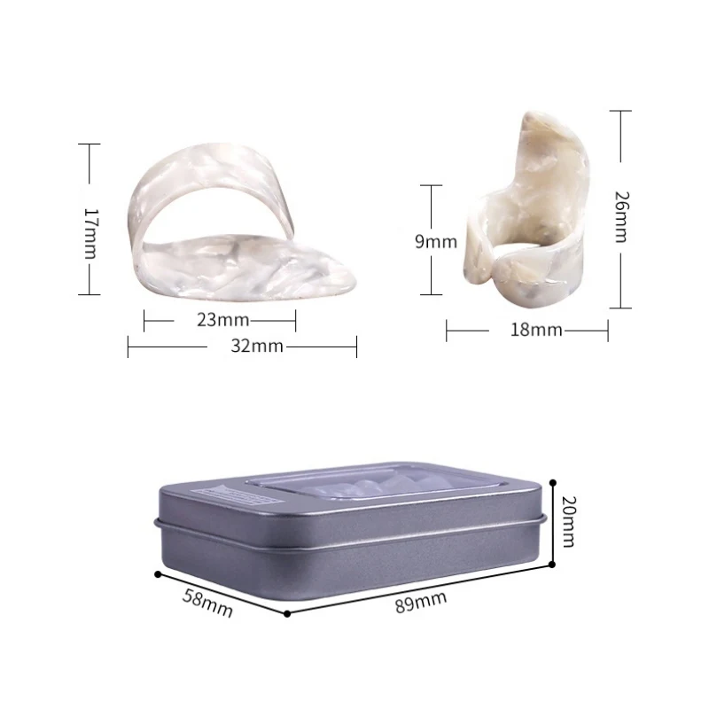 Пальчиковый зажим для гитарной палочки ногтей пальцевая палочка пленки пальцев