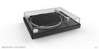 hifi phonograph turntable desktop vinyl record player and dj turntable stylus with usb to pc recording