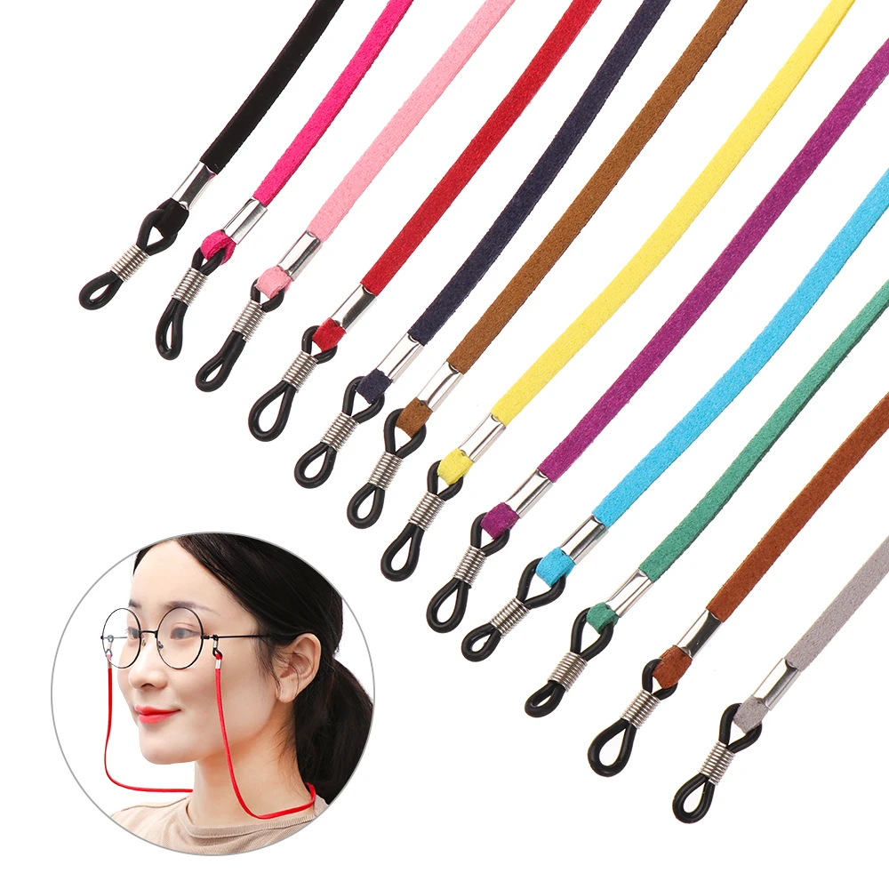 

1PC Elasticity Eyeglasses Straps Sunglasses String Ropes Glasses Chain Sports Band Holder Elastic Anti Slip Cords