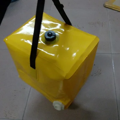 

Двухстороннее водонепроницаемое покрытие Высокопрочное складное портативное рыболовное ведро для мытья