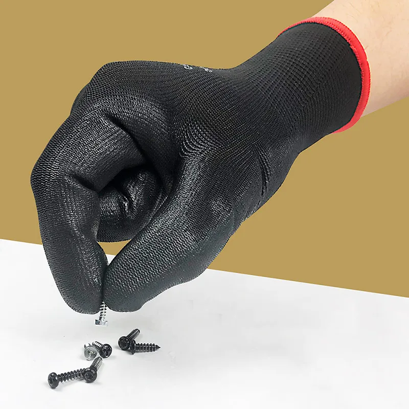 Защитные перчатки с защитой от порезов полиуретановое покрытие XL