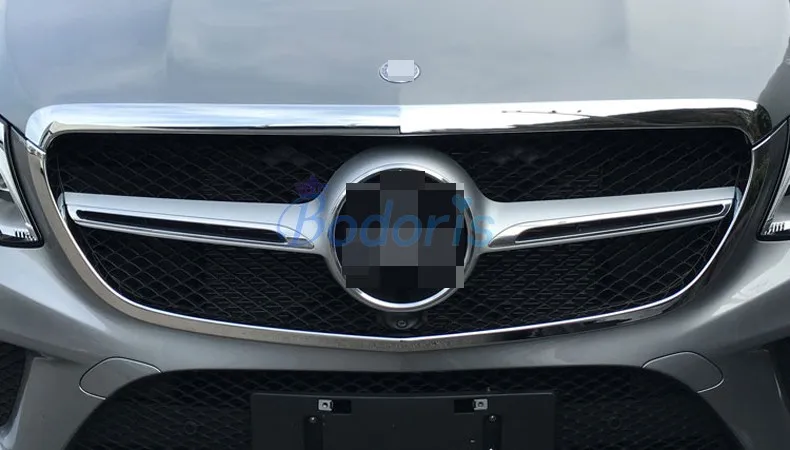 Накладка на переднюю решетку бампера для Mercedes Benz GLE 2015 2016 2017 купе SUV W166