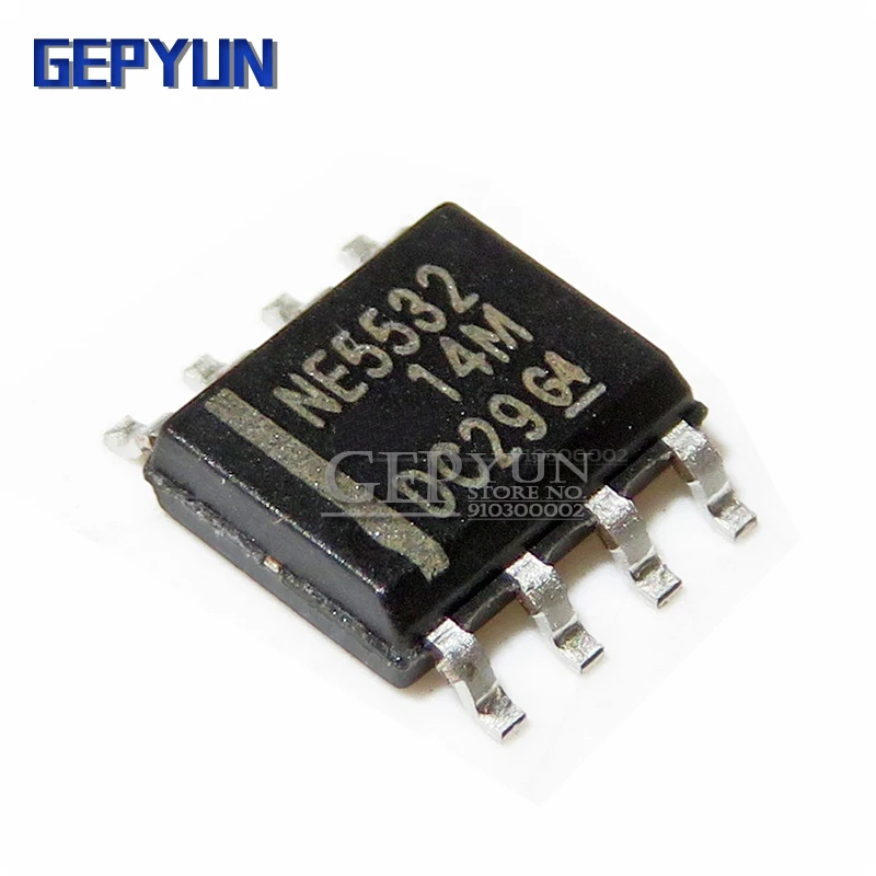 

20 шт. NE5532DR SOP8 NE5532 SOP N5532 SMD Gepyun
