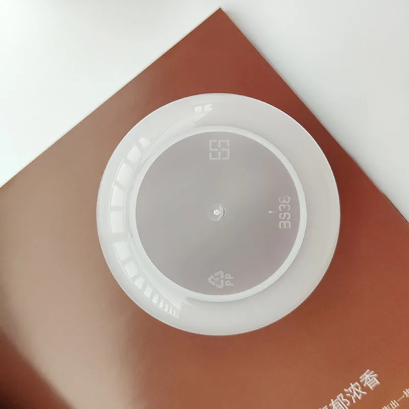 100 шт. высокое качество Матовые прозрачные одноразовые пудинг чашки с высокой